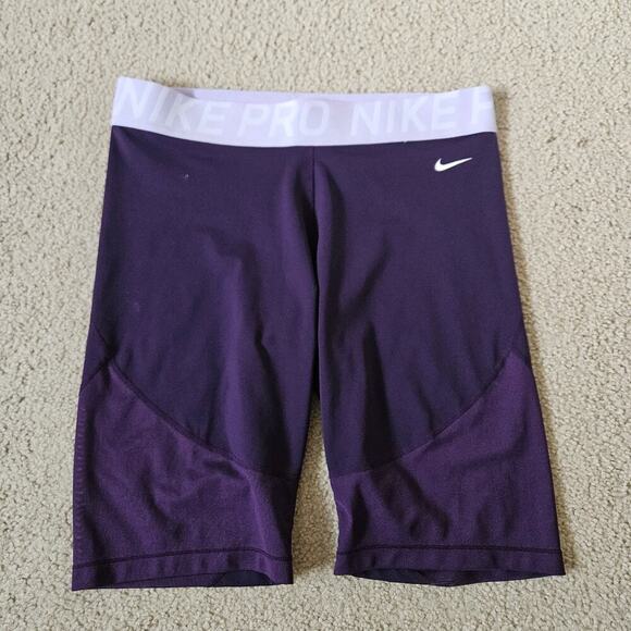 Nike Pro biker shorts purple XXL - Picture 1 of 7